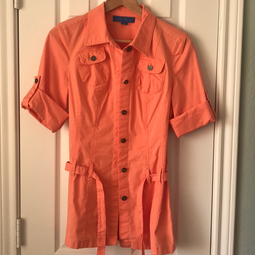Military inspired shirt jacket